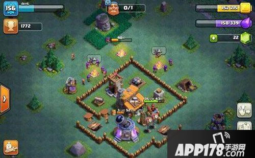 部落冲突夜世界3本阵型