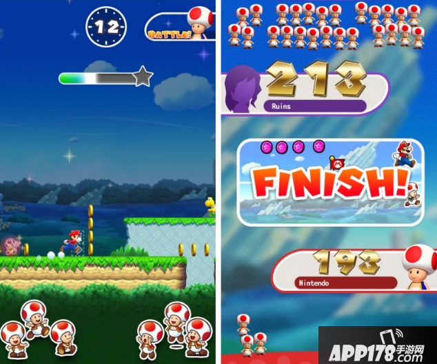 《超级马里奥跑酷》评测 极其考验跳跃时机