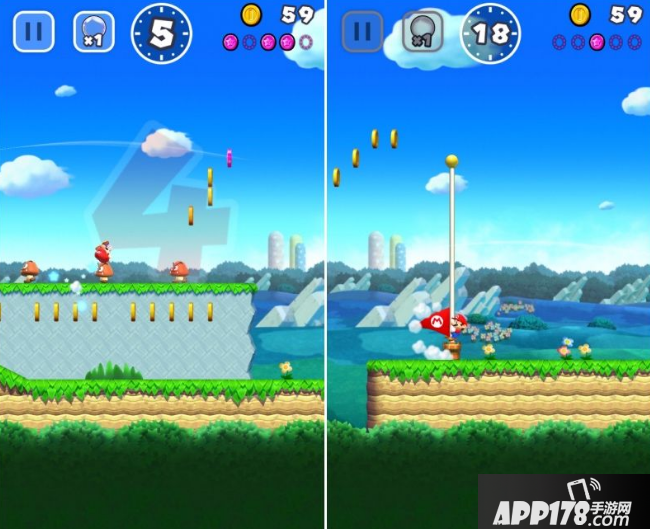 《超级马里奥跑酷》评测 极其考验跳跃时机