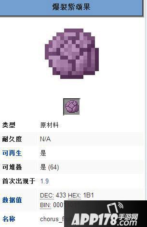 我的世界紫颂果怎么获得 合成方法介绍