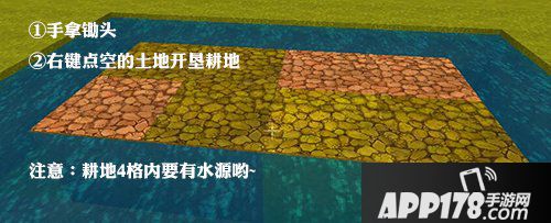迷你世界如何开垦耕地种麦子 怎么种麦子