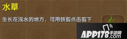 迷你世界水草合成表详情 水草怎么获得