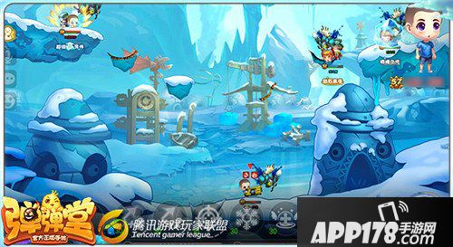 弹弹堂手游冰雪山谷地图怎么玩 冰雪山谷玩法分析