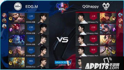 王者荣耀KPL秋季赛首日战报 EDG.M成功复仇QG