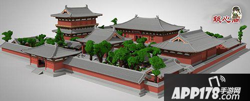我的世界牛人作品 最美不过雨花宫