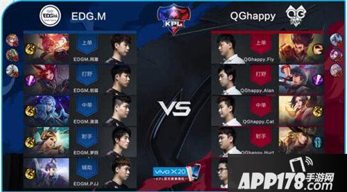 王者荣耀KPL秋季赛首日战报 EDG.M成功复仇QG
