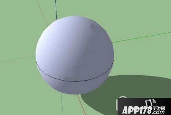 草图大师怎么画球体 sketchup草图大师画球体教程7