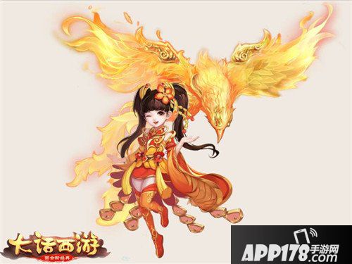 大话西游手游新神兽降临 朱雀造型震撼曝光