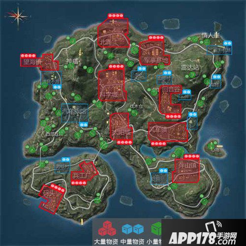 cf手游荒岛特训资源点一览 荒岛特训资源点汇总