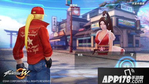 拳皇世界不知火舞角