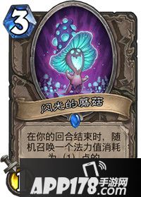 炉石传说闪光的蘑菇卡牌图鉴