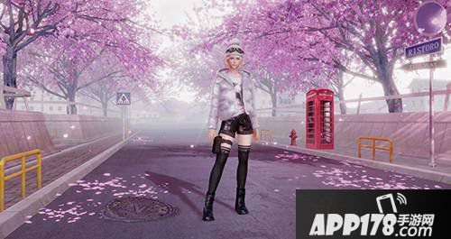 荒野行动新版主题大厅上线 樱花主题大厅樱花漫天