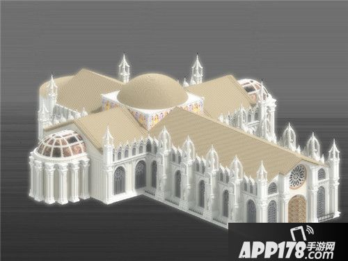 我的世界AZ大型建筑作品 安菲史阿提教堂
