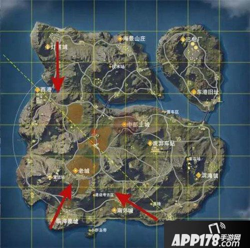 荒野行动直升机航线路径分析 离吃鸡更近一步