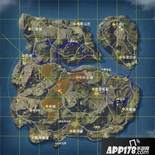 荒野行动直升机航线路径分析 离吃鸡更近一步