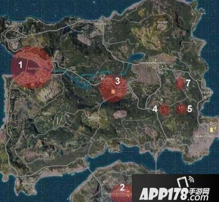 绝地求生刺激战场跳伞位置怎么选择 跳伞位置推荐