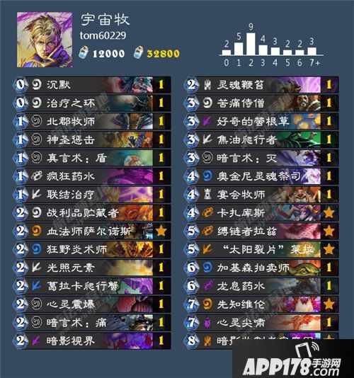 炉石传说Tom60229夺冠卡组 炉石传说世界锦标赛冠军卡组