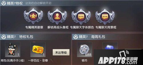荒野行动精英系统详解 精英系统特权礼包有哪些