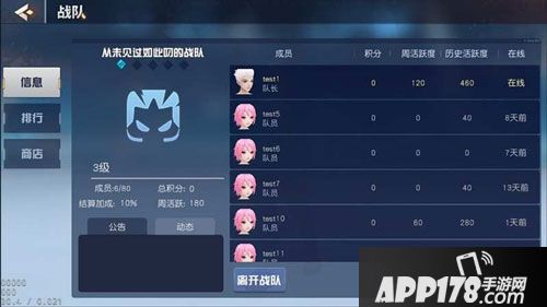 孤岛先锋战队活跃度