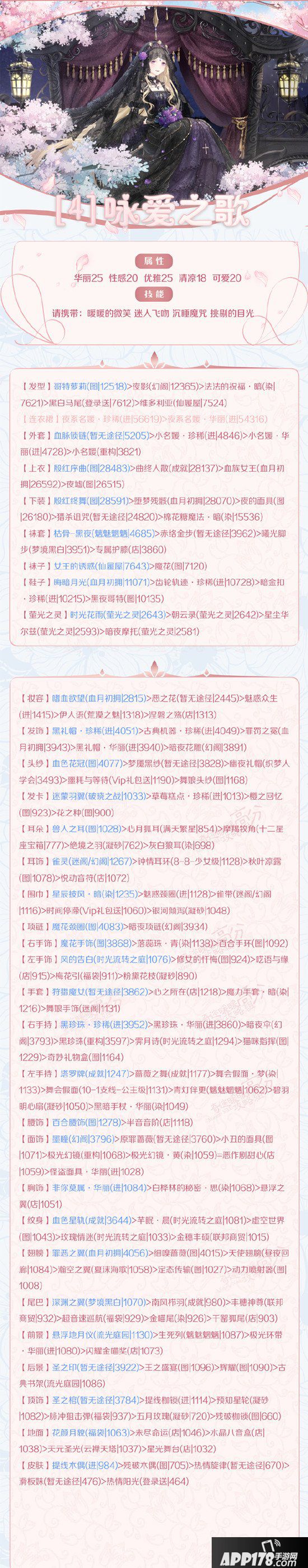 奇迹暖暖梦恋奇迹第五期攻略 第四关咏爱之歌心得分享