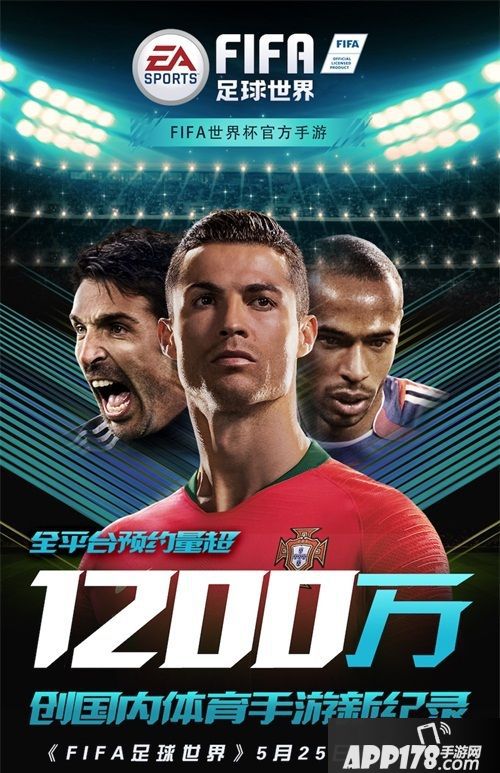 1200万！《FIFA足球世界》成就体育品类手游里程碑