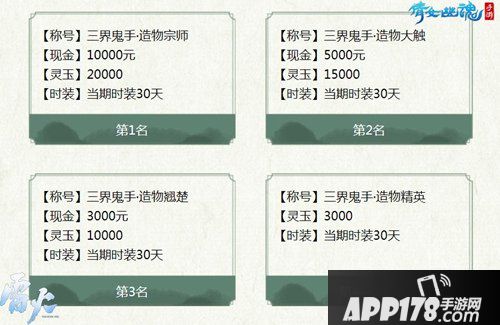 倩女幽魂手游周边设计大赛收官 价值万元奖品出炉