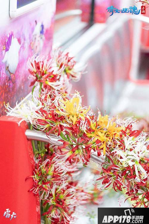 倩女幽魂手游神秘地铁打破次元壁 彼岸花海伴你共度浪漫七夕