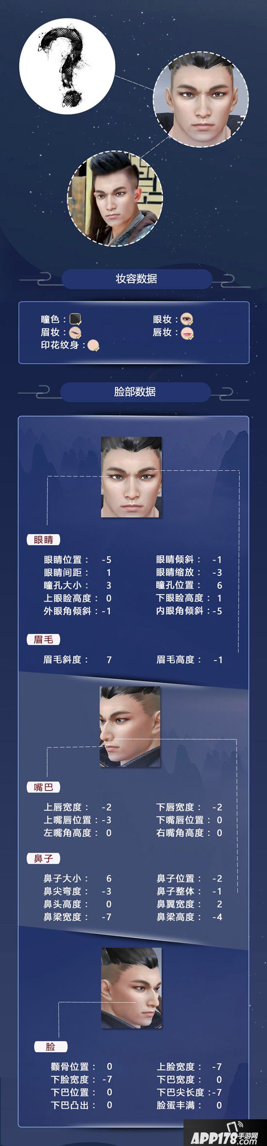 斗破苍穹手游虎咖捏脸数据