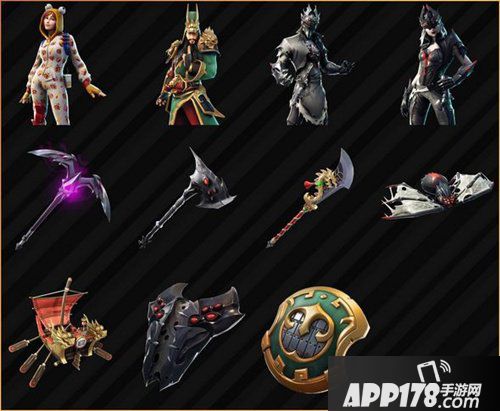 堡垒之夜手游V6.1新版本皮肤曝光 关公皮肤一览