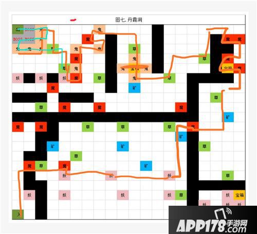想不想修真图7图8路线