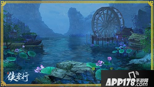 侠客行手游原著场景中时间整体