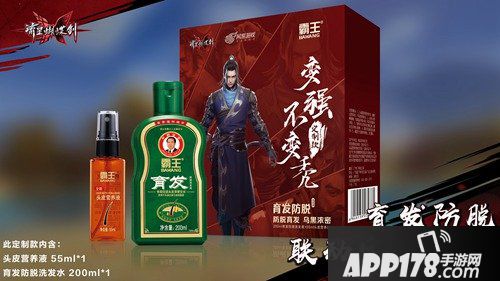 流星蝴蝶剑联动霸王洗发水