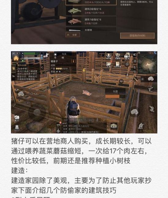 《明日之后》5级庄园功能介绍 更多图纸更多去处