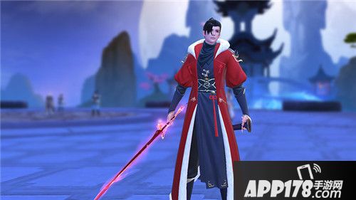 天下手游雪醉棠红点缀大荒冬日