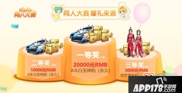 QQ飞车手游1周年庆同人大赛有什么奖励 QQ飞车同人大赛获得详情