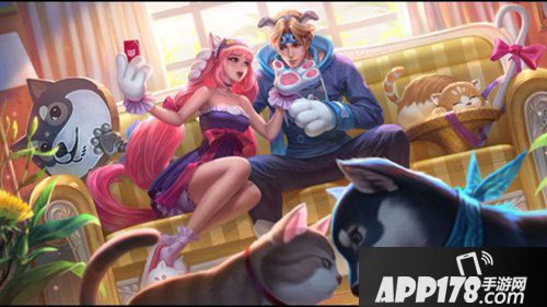 王者荣耀2019情侣皮肤原画曝光 猫狗日记一览