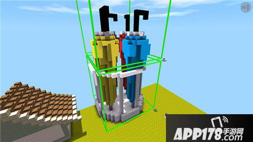 迷你世界微缩雨伞架建造教程