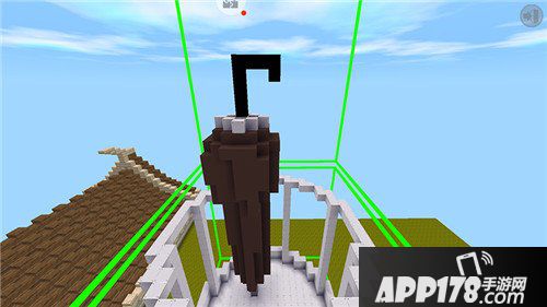 迷你世界微缩雨伞架建造教程