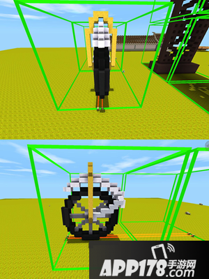 迷你世界自行车制作步骤