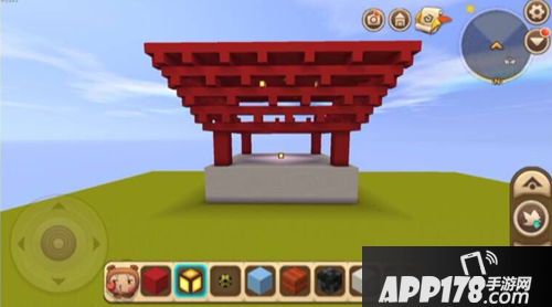 迷你世界中国馆建造步骤