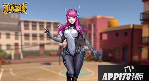 潮人篮球黑色科幻武装