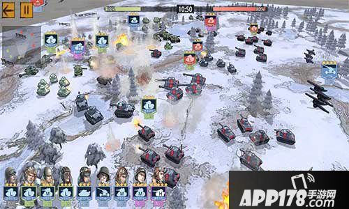 战争与征服彩铅画风战场