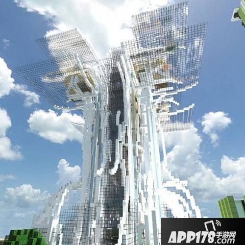 我的世界摩天大楼盘点 目测高于300米的摩天大楼