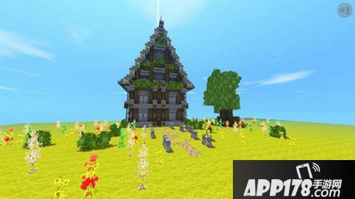 迷你世界西方建筑建造步骤