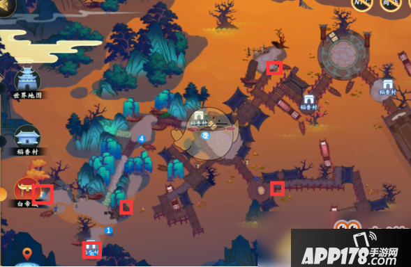 《剑网3指尖江湖》白帝城全宝箱位置详解