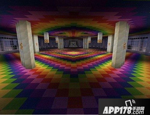 我的世界彩虹欣赏作品合集