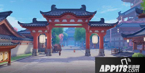 梦幻西游3d手游长安城细节