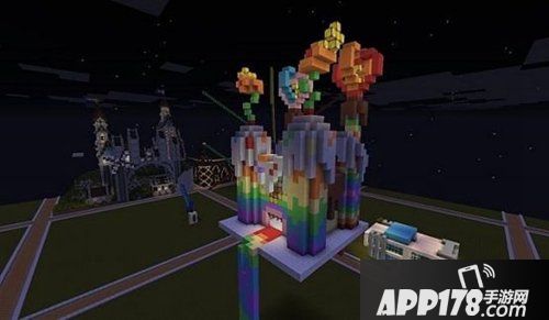 我的世界彩虹欣赏作品合集