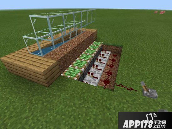 我的世界半自动南瓜农场教程 解放你的双手