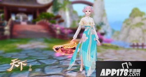 化蝶翩翩游大荒!《天下》手游全新蝶翼外观美瞎众人